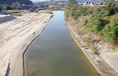 浜村川外河口掘削(サンドリサイクル)工事