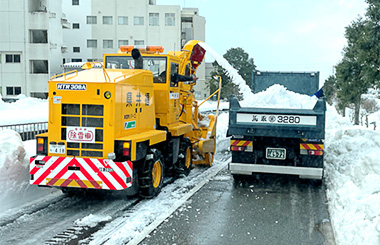 福井県排雪業務